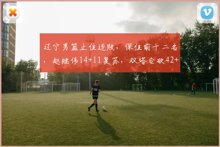 辽宁男篮止住连败，保住前十二名，赵继伟14+11复苏，双塔合砍42+19